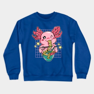 Axolotl & Ramen Crewneck Sweatshirt